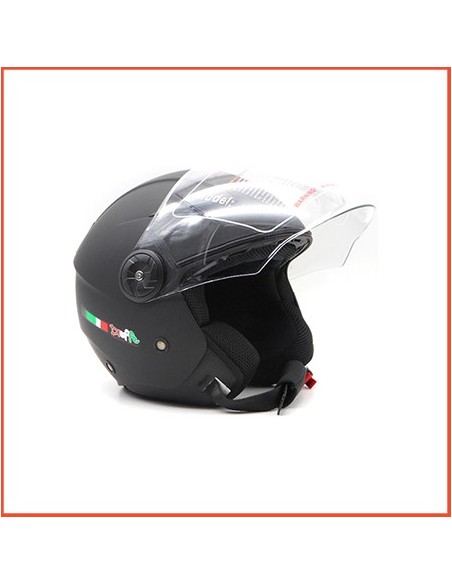 CASCO JET DIEFFE 72 CON VISIERA LUNGA