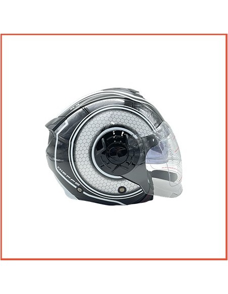 CASCO JET DIEFFE DF70 CON DOPPIA VISIERA