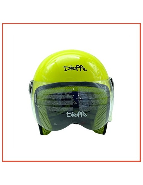 CASCO DIEFFE DEMIJET JUNIOR BABY CON VISIERA