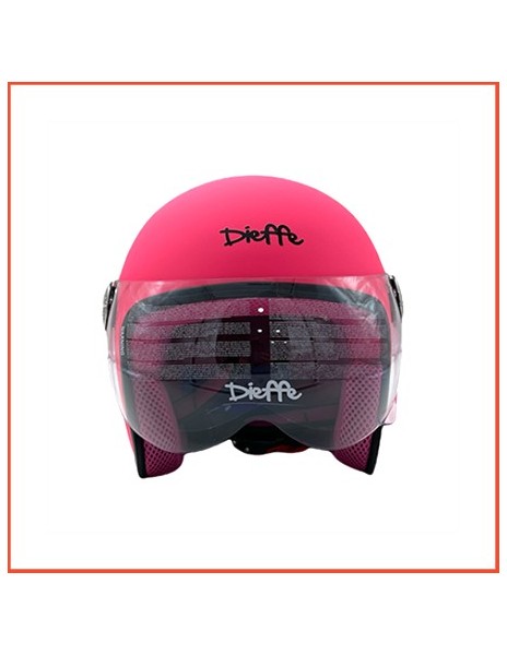 ASCO DIEFFE DEMIJET JUNIOR BABY CON VISIERA NEW ROSA...