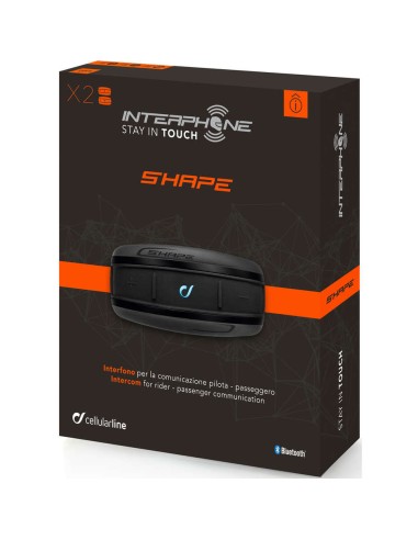 INTERFONO CELLULARLINE SHAPE Kit Coppia