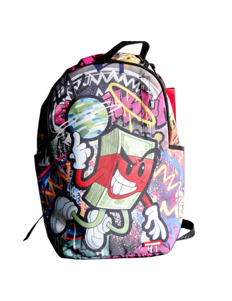 SPRAYGROUND - Zaino MONEY MAKES THE WORLD GO ROUND DLXV