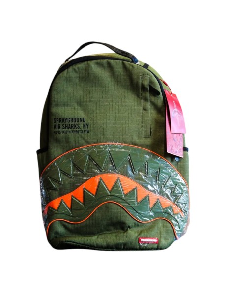 SPRAYGROUND - NYLON SHARK CENTRAL ARMY