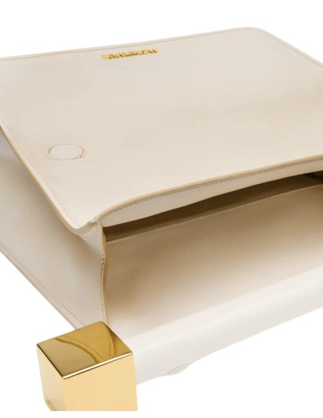 JACQUEMUS LA POCHETTE ROND CARRE' - Beige 2