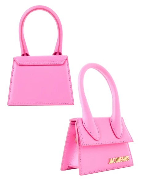 JACQUEMUS Le Chiquito Moyen in Pelle Fucsia 2