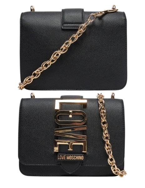 LOVE MOSCHINO - PU Bag Borsa Tracolla Nero 2