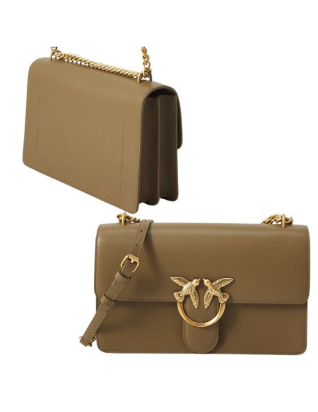 PINKO - LOVE BAG ONE CLASSIC Borsa in pelle 2