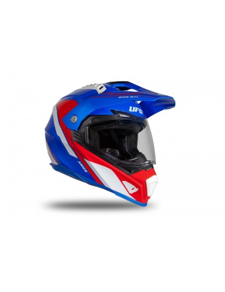 CASCO UFO ARIES TOURER/CROSSOVER MOTOCROSS ENDURO BLU... 2