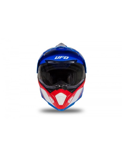 CASCO UFO ARIES TOURER/CROSSOVER MOTOCROSS ENDURO BLU...